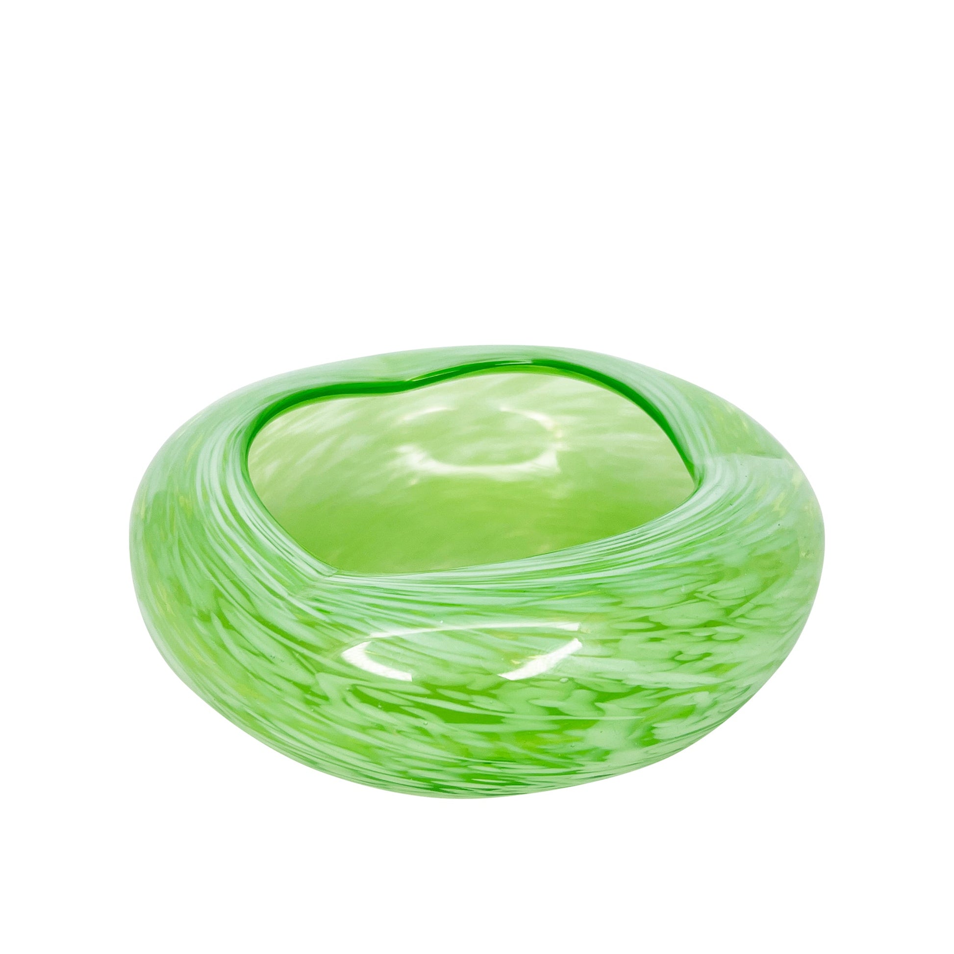 Vintage Japanese Art Glass Tray - House.warmings