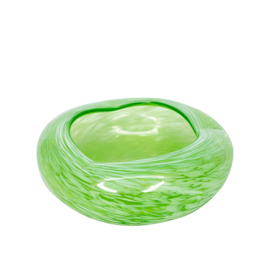 Vintage Japanese Art Glass Tray - House.warmings