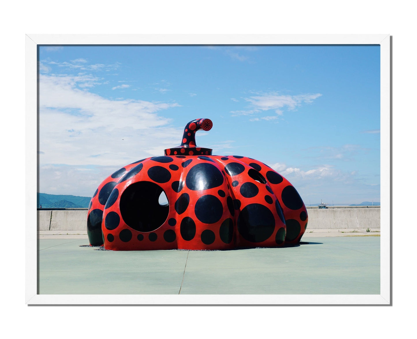 Yayoi Kusama Red Pumpkin