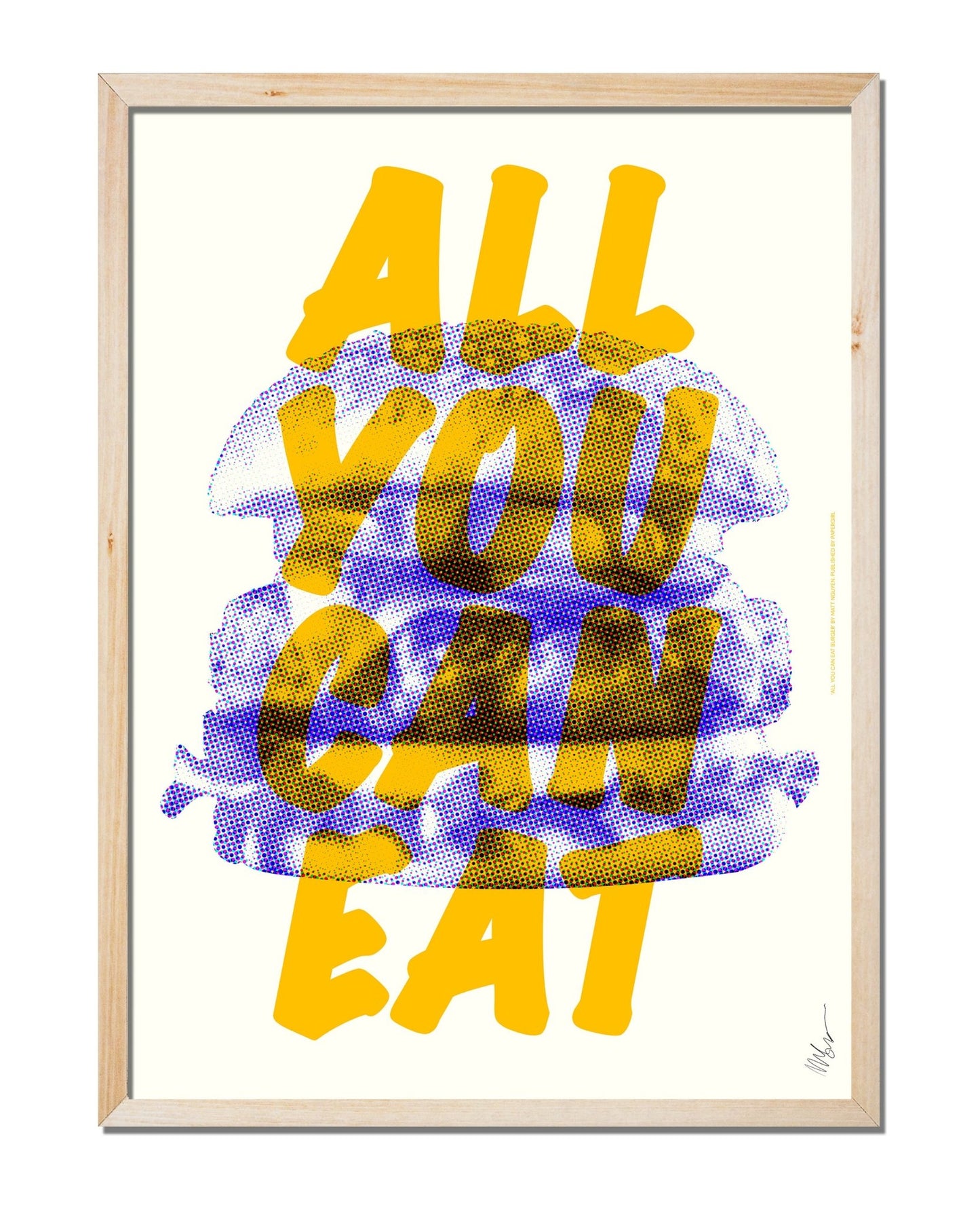 All You Can Purple Burger