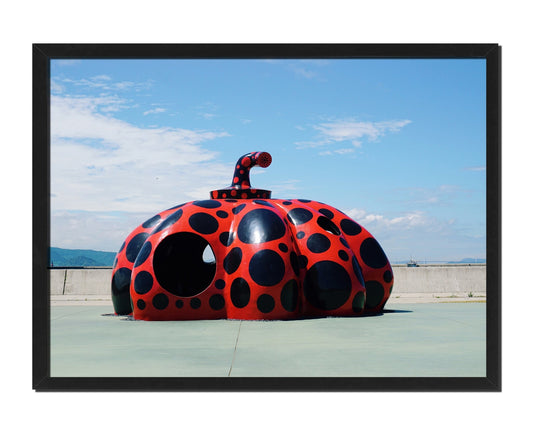 Yayoi Kusama Red Pumpkin